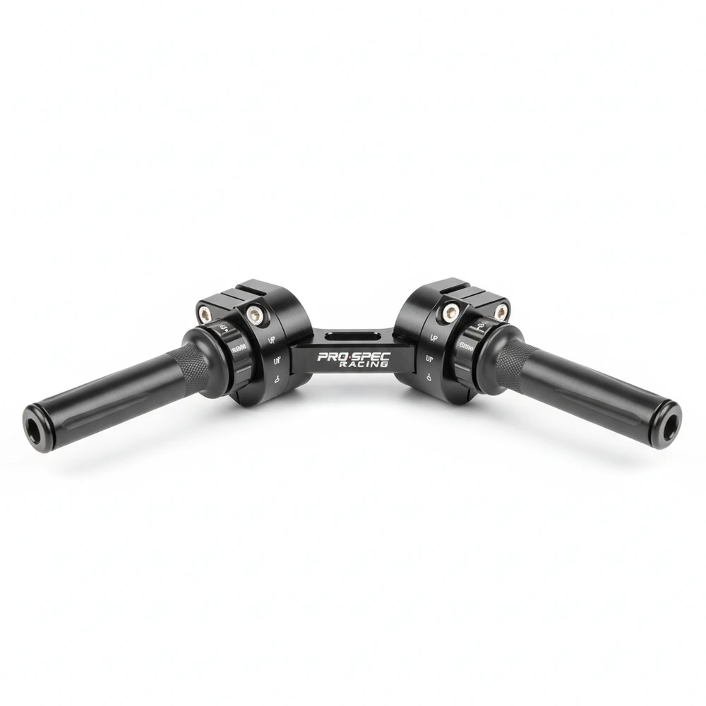 adjustable cnc clip on handlebars